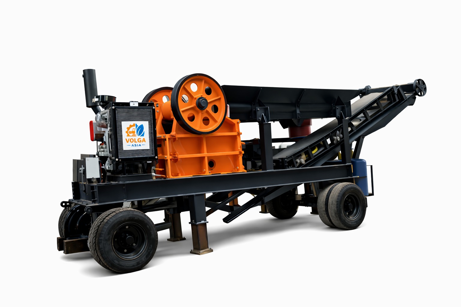 Compact Mobile Jaw Crusher
