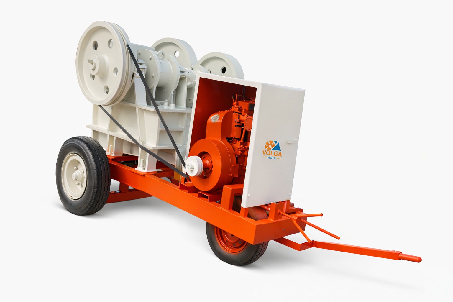 Diesel Engine Mobile Crusher